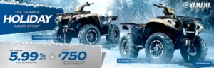 Read more about the article The Yamaha Holiday Sales Event – ATV – Utility
