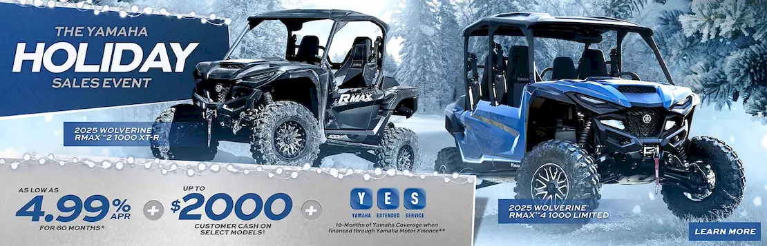Read more about the article The Yamaha Holiday Sales Event – SXS – Utility